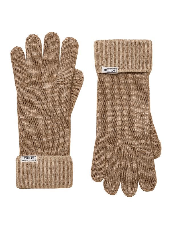 Joules Women's Wren Gloves - Oatmeal Image 1