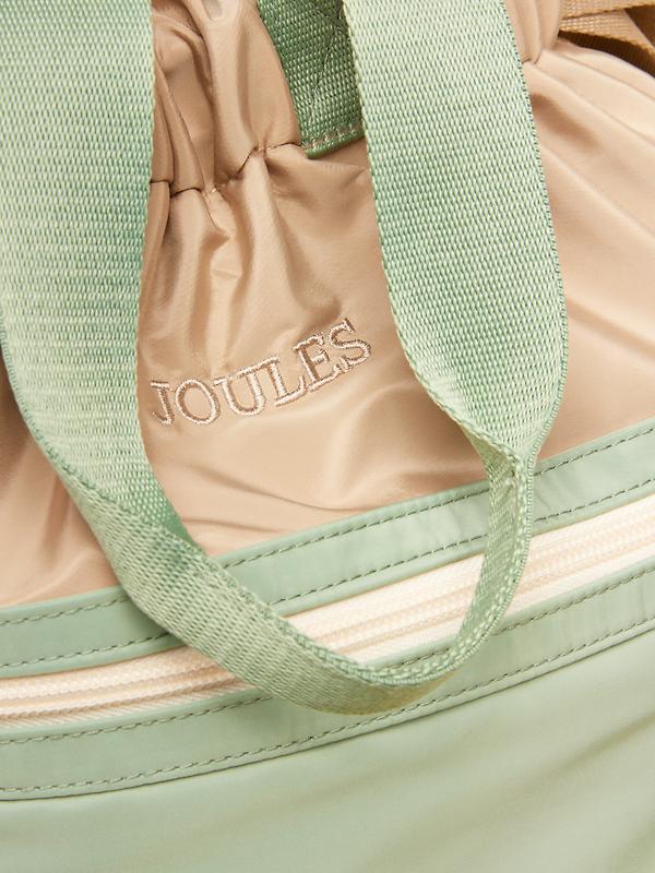 Joules Women's Peplow Rucksack / Backpack - Green Ecru Image 6