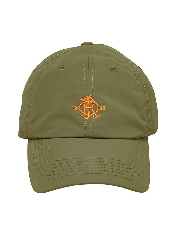 Joules Men's Daley Nylon Baseball Cap - Khaki Green Image 1