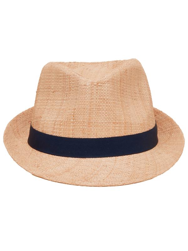 Joules Men's Halstow Trilby Hat - Natural Product Image