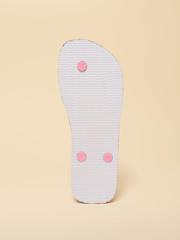 Joules Women's Sandy Printed Flip Flops - Ditsy Image 5