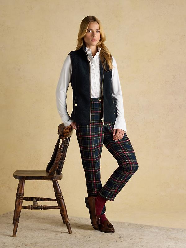 Joules Women's Borg Heritage Fleece Gilet - Navy Image 4