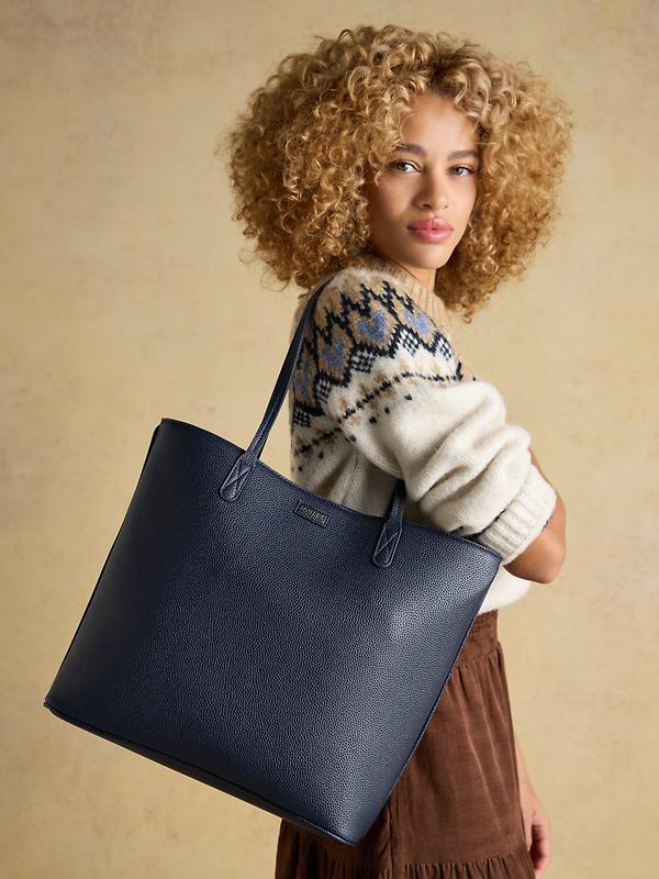 Joules Women's Jemima Tote Bag - Navy Image 2