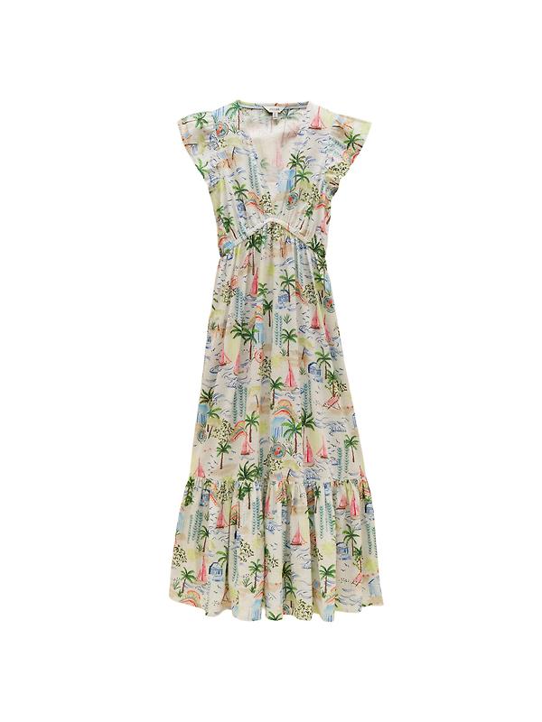 Joules Women's Winnie Dress - Multi/White Product Image