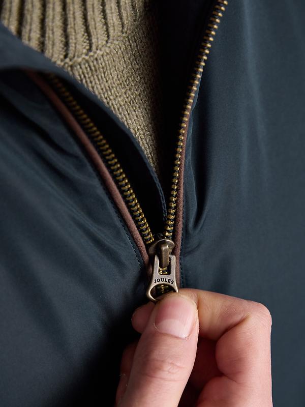 Joules Men's Farnham Padded Fleece Lined Gilet - Navy Blue Image 7