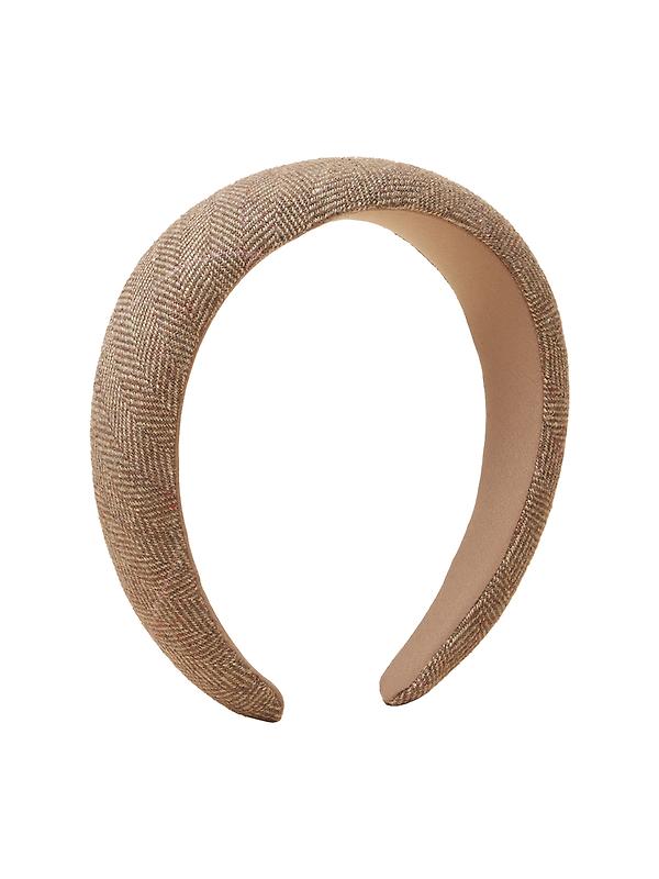 Joules Women's Tessie Tweed Headband - Neutral Image 1