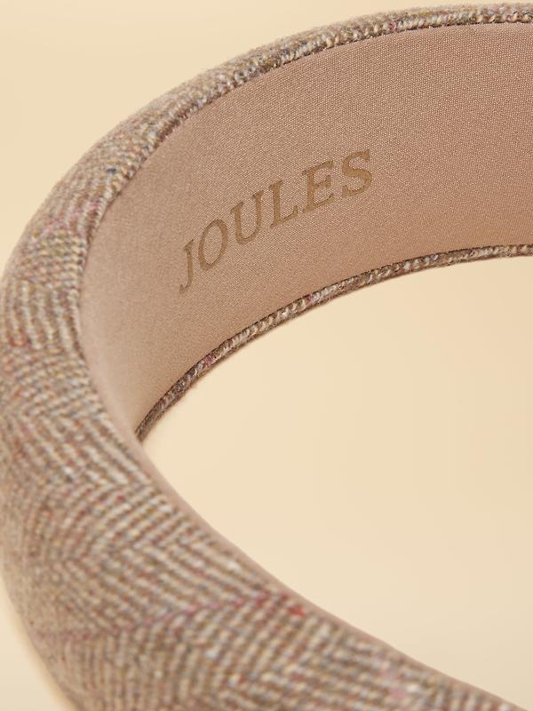 Joules Women's Tessie Tweed Headband - Neutral Image 5