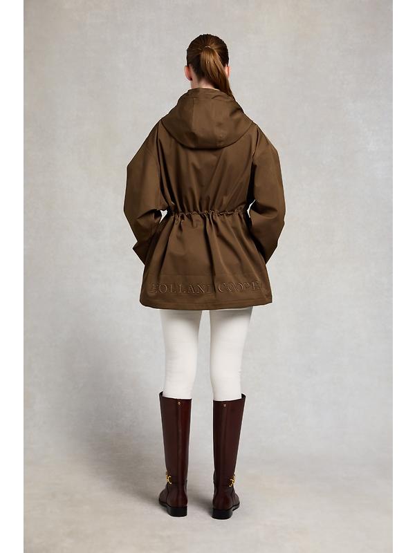 Holland Cooper Women's One-Size Lightweight Waterproof Parka - Chestnut Image 7