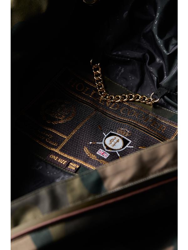 Holland Cooper Women's One-Size Lightweight Waterproof Coat - Camo Image 8