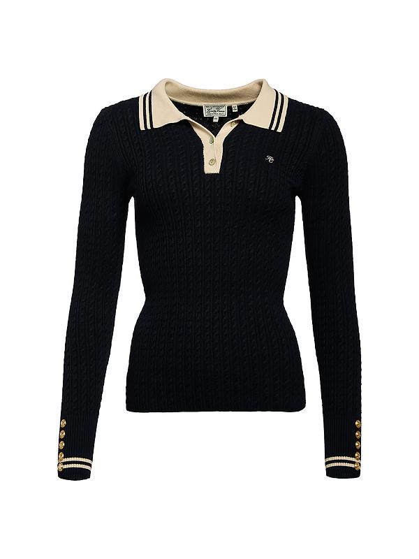 Holland Cooper Women's Orla Knit - Ink Navy Image 1