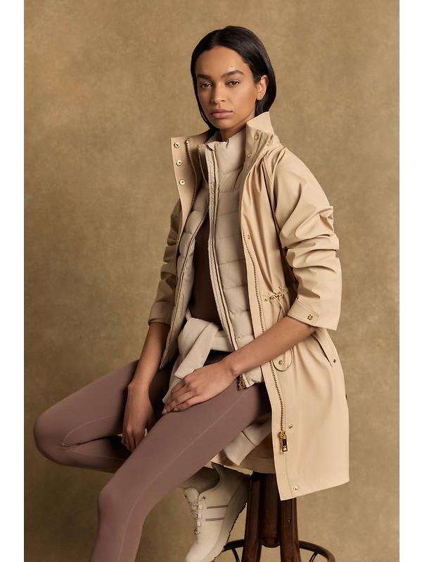 Holland Cooper Women's Chartwell Rain Parka - Sand Image 2