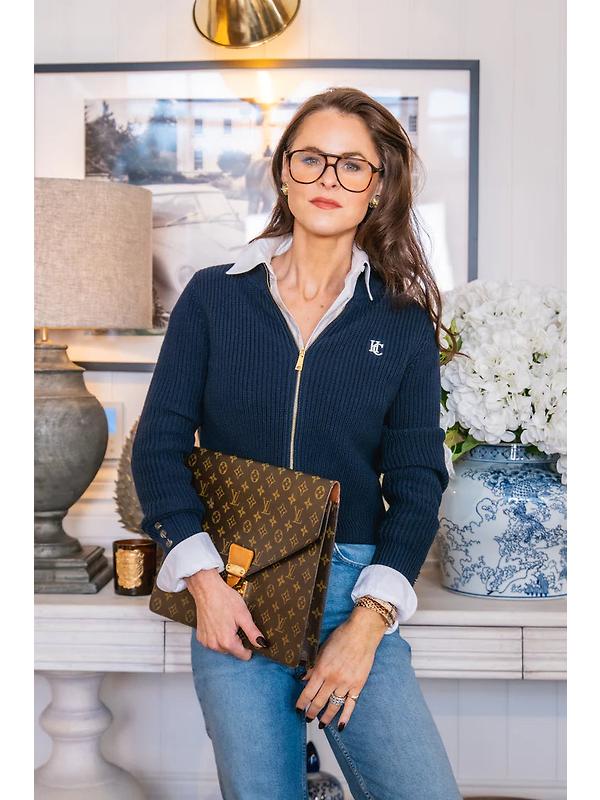 Holland Cooper Women's Northleach Cardigan - Navy Image 2