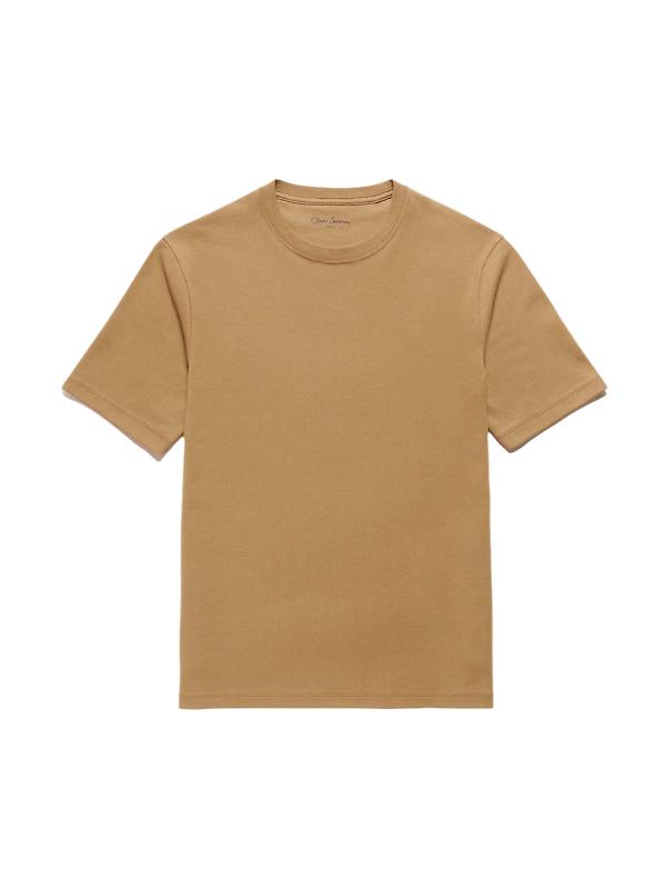 Oliver Sweeney Men's Palmela Jersey Cotton T-Shirt - Camel Image 1