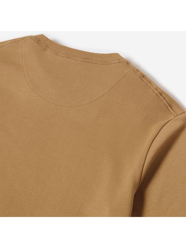 Oliver Sweeney Men's Palmela Jersey Cotton T-Shirt - Camel Image 4