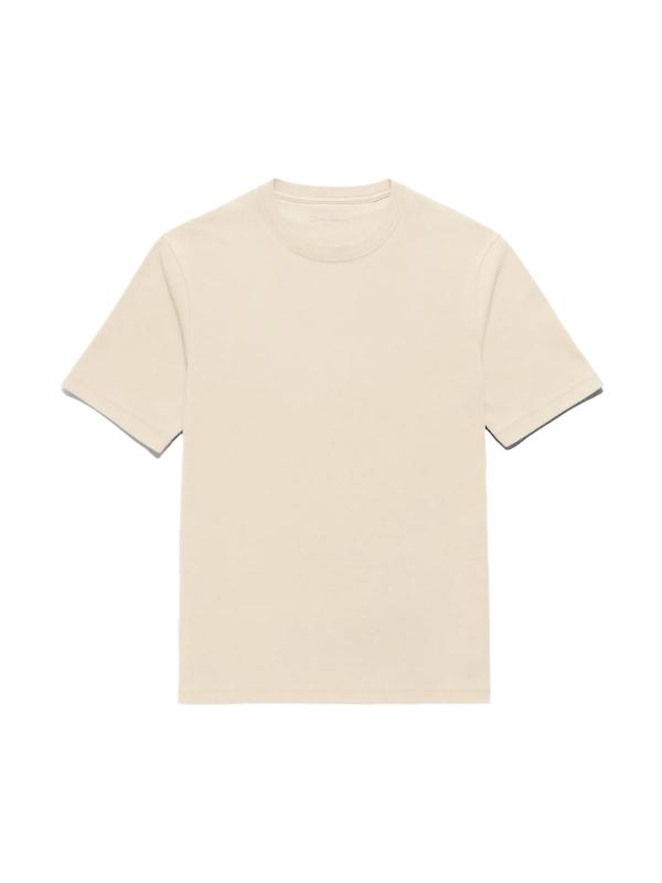 Product image of Oliver Sweeney Men's Palmela Jersey Cotton T-Shirt - Stone