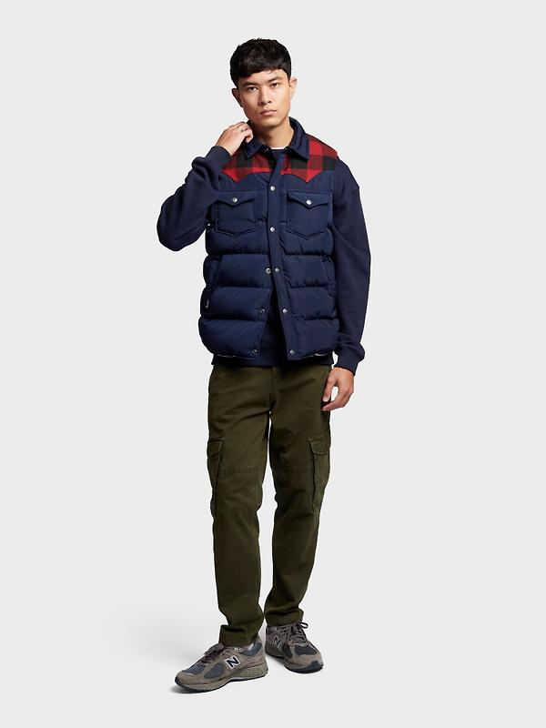 Penfield Men's Rockford Vest - Navy Blue Image 4
