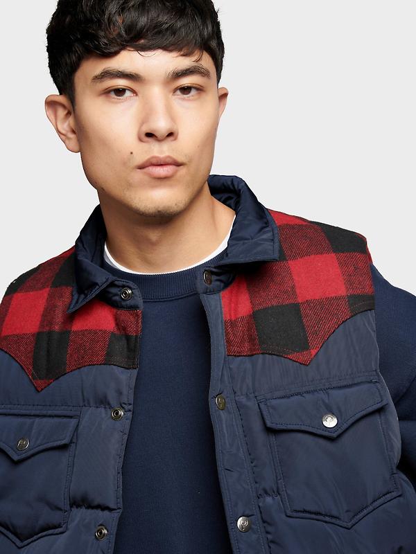 Penfield Men's Rockford Vest - Navy Blue Image 5