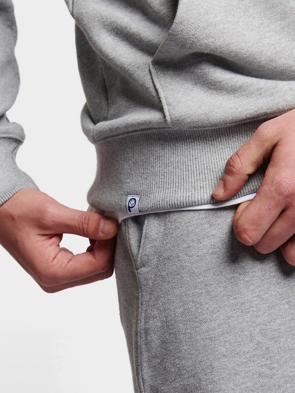 Penfield Men's Relaxed Fit Original Logo Hoodie - Athletic Grey Heather Image 2
