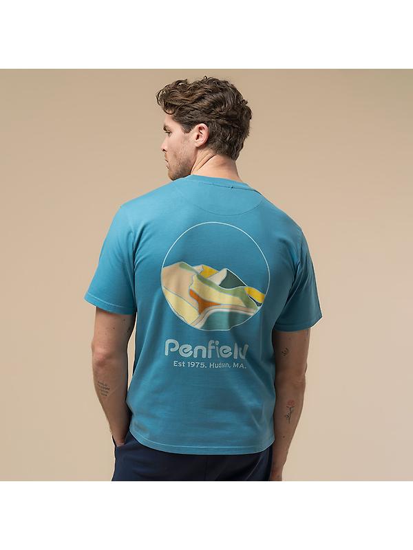 Penfield Men's Circle Landscape T-Shirt - Niagara Image 6