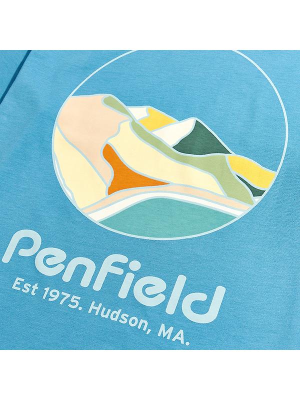 Penfield Men's Circle Landscape T-Shirt - Niagara Image 9