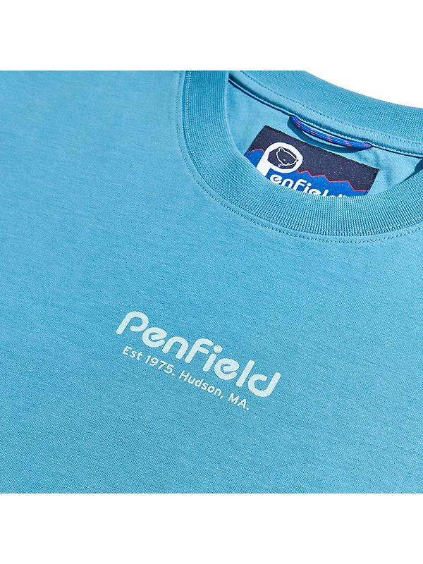 Penfield Men's Circle Landscape T-Shirt - Niagara Image 10