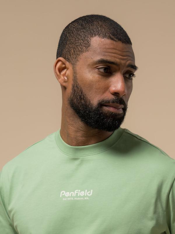 Penfield Men's Circle Landscape T-Shirt - Mistletoe Image 7