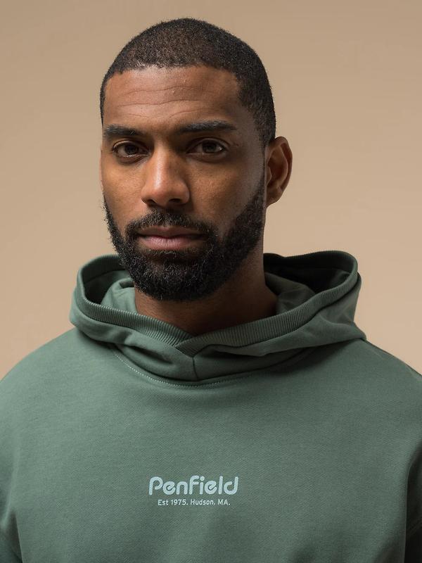 Penfield Men's Circle Landscape Hoodie - Dark Forest Image 6