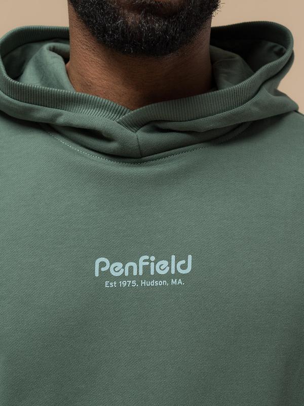Penfield Men's Circle Landscape Hoodie - Dark Forest Image 7