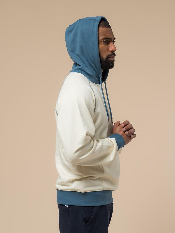 Penfield Men's Pac Jac Sweat Hoodie - Vanilla Ice Image 4