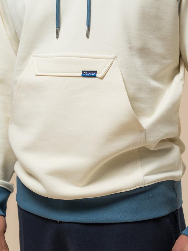 Penfield Men's Pac Jac Sweat Hoodie - Vanilla Ice Image 5