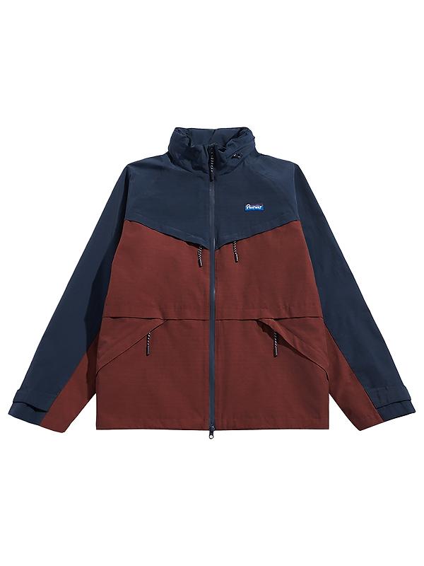 Penfield Men's Northrim Rain Jacket - Rum Raisin Image 1
