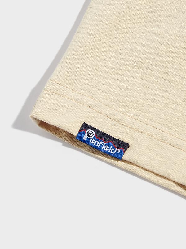 Penfield Men's Riverview S/S T-Shirt - Brown Rice Image 2