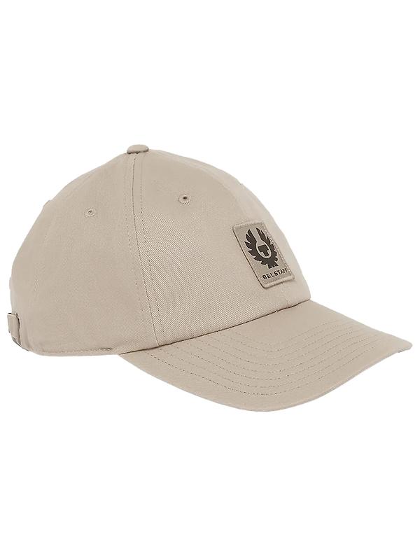 Belstaff Cotton Phoenix Logo Cap - Dark Sand Image 1