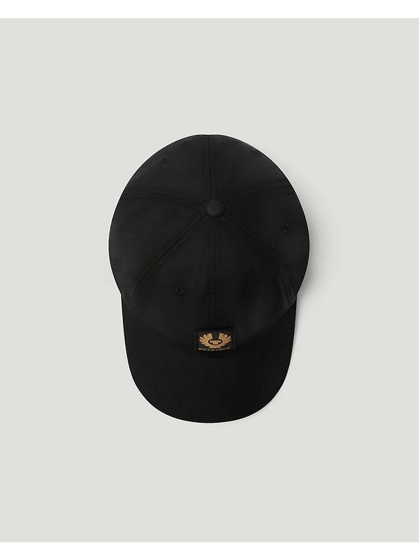 Belstaff Waxed Cotton Phoenix Patch Cap - Black Image 4