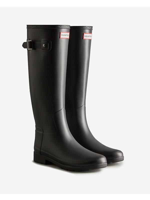Hunter Women's Refined Slim Fit Tall Wellington Boots - Black Image 2