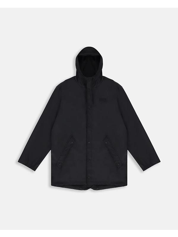 Hunter Unisex Downpour Jo Pu Rain Parka - Black Image 10