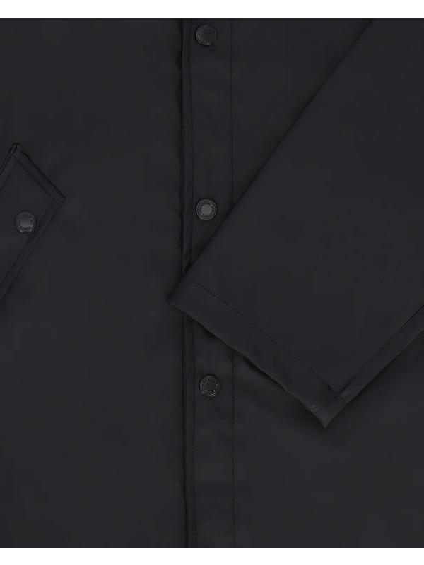 Hunter Unisex Downpour Jo Pu Rain Parka - Black Image 12