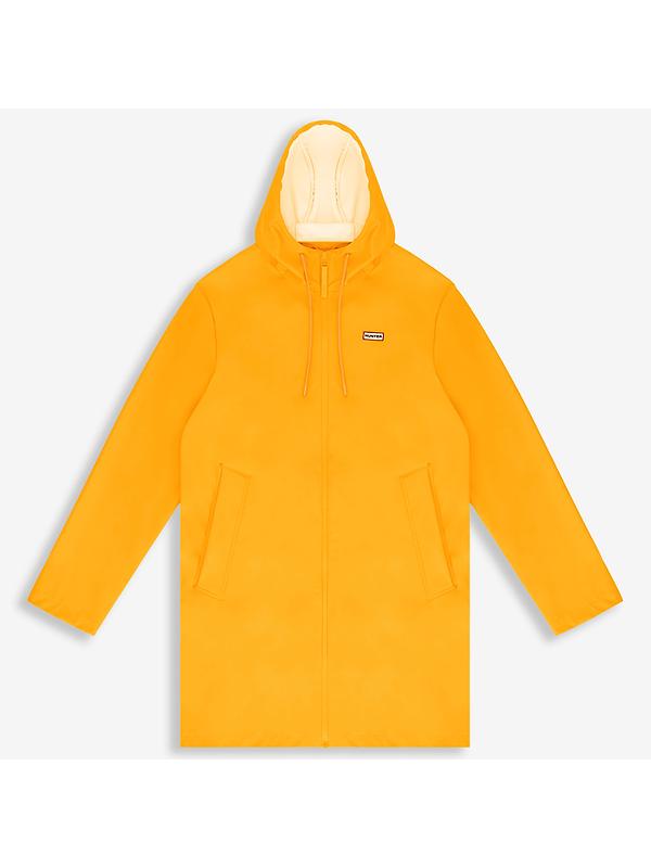 Hunter Unisex Downpour Andrea PU Rain Coat - Gold Fusion Image 6