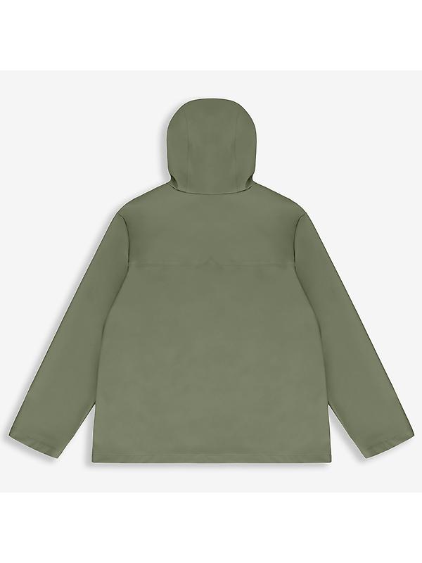 Hunter Unisex Downpour Izzy Pu Hooded Jacket - Deep Lichen Green Image 7
