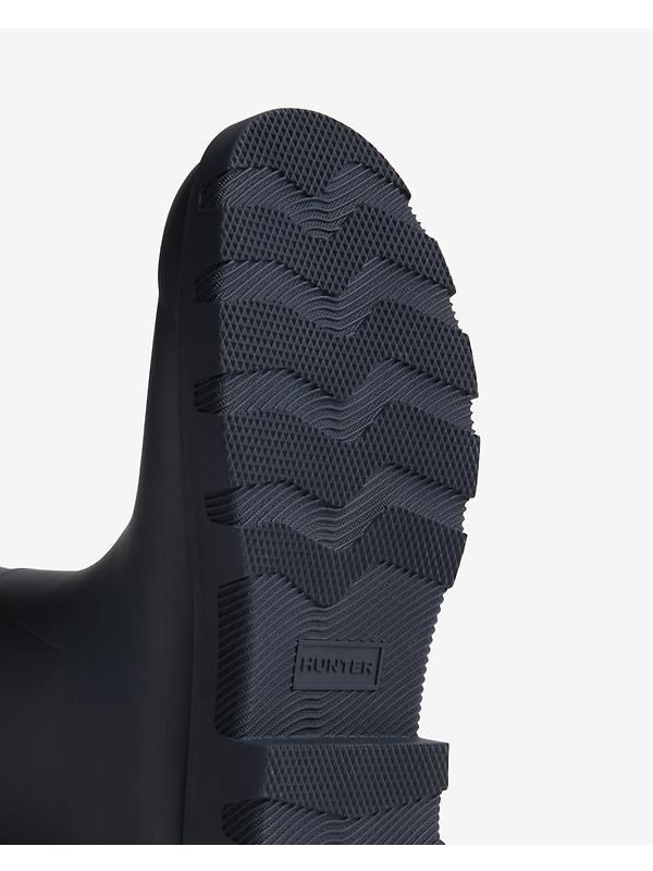 Hunter Unisex Downpour Tall Wellington Boots - Navy Image 4