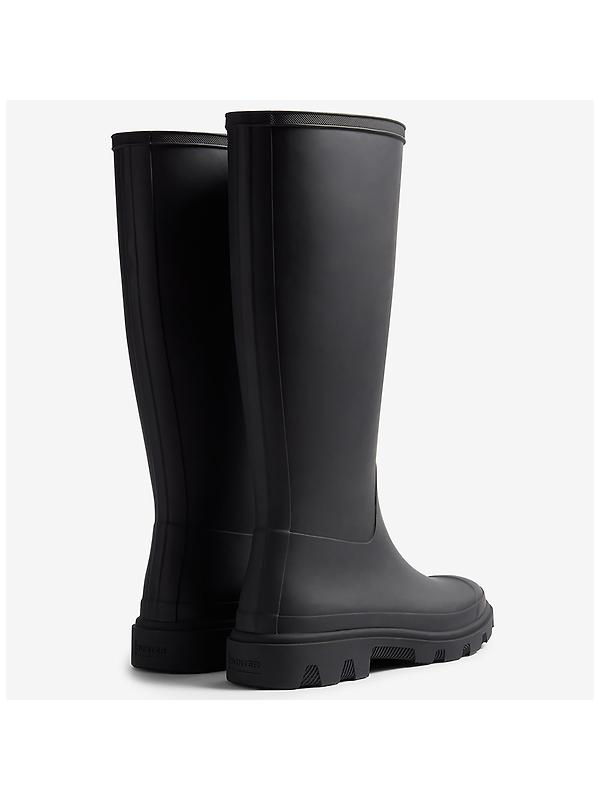 Hunter Women's Downpour Tall Wellington Boots - Black Image 4