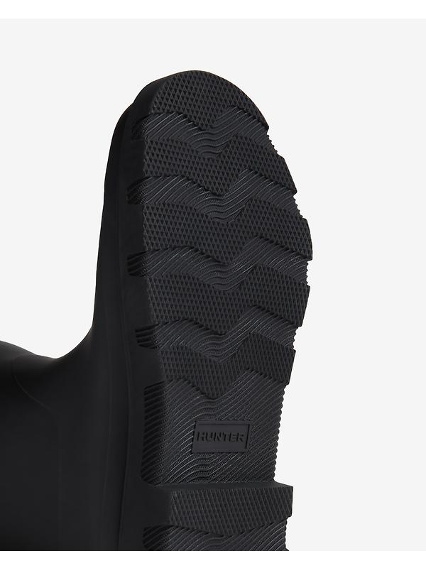Hunter Unisex Downpour Tall Wellington Boots - Black Image 4