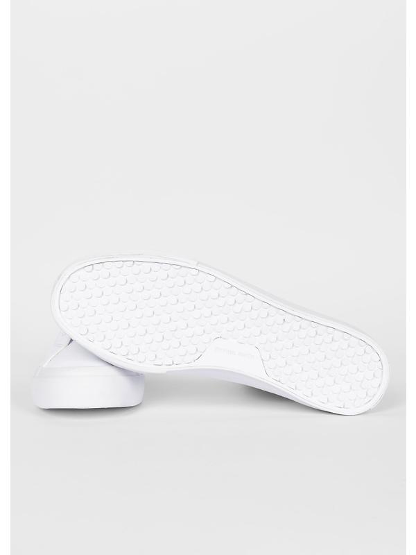PS By Paul Smith Men's Amos Trainers - White Coated Leather Image 2
