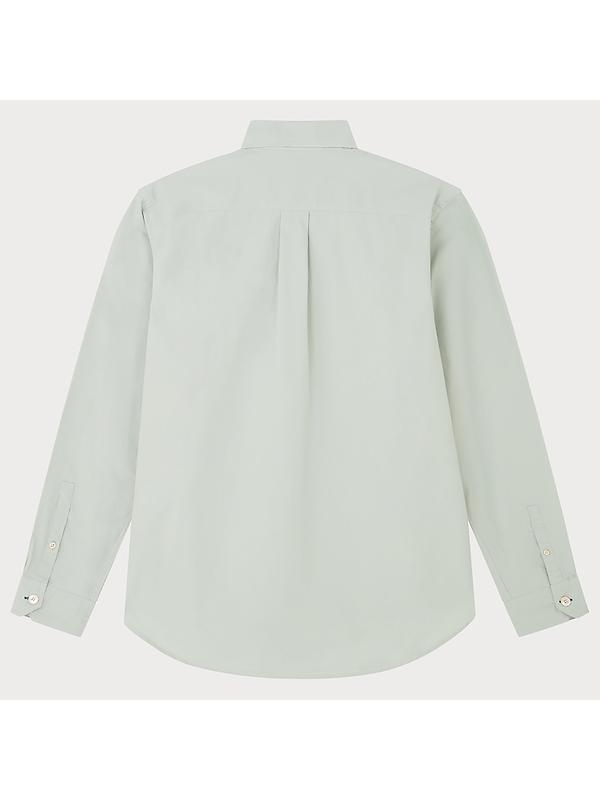 PS By Paul Smith Men's Cotton-Poplin Overshirt - Green Image 2