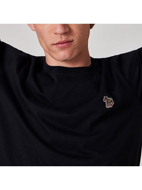 PS By Paul Smith Men's Cotton Zebra Logo T-Shirt - Navy Image 5