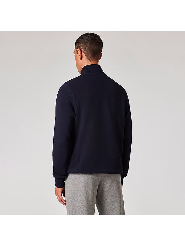 PS By Paul Smith Men's Cotton Zebra Logo Zip-Neck Sweatshirt - Navy Image 3