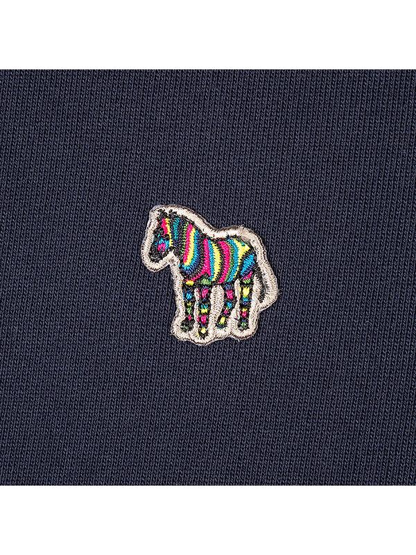 PS By Paul Smith Men's Cotton Zebra Logo Zip Sweatshirt - Navy Image 5
