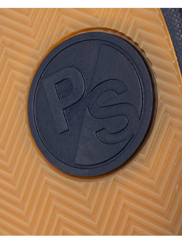 PS By Paul Smith Men's Leather Albany Zebra Trainers - White Image 6