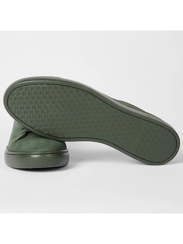 PS By Paul Smith Men's Nubuck Leather Lee Trainers - Dark Green Image 5
