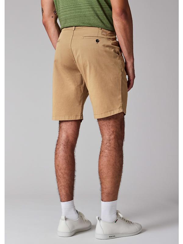 PS By Paul Smith Men's Organic Cotton-Twill Shorts - Light Tan Image 3